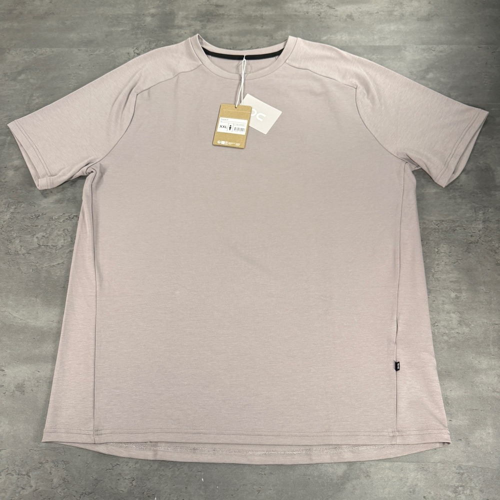 On Cloud Running Focus T Shirt Mens 2XL XXL Zinc Grey Short Sleeve Performance